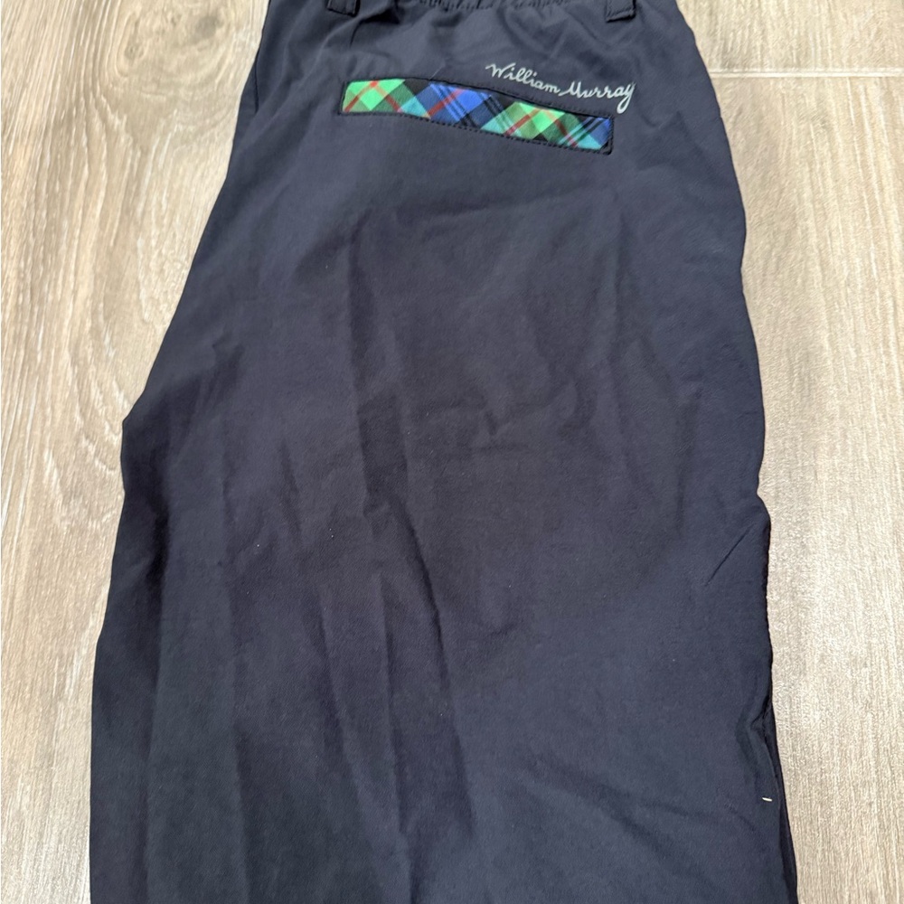William Murray Golf Black Dress Pants